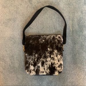 COPY - Brunswick + Co Black Leather Cowhide Bag